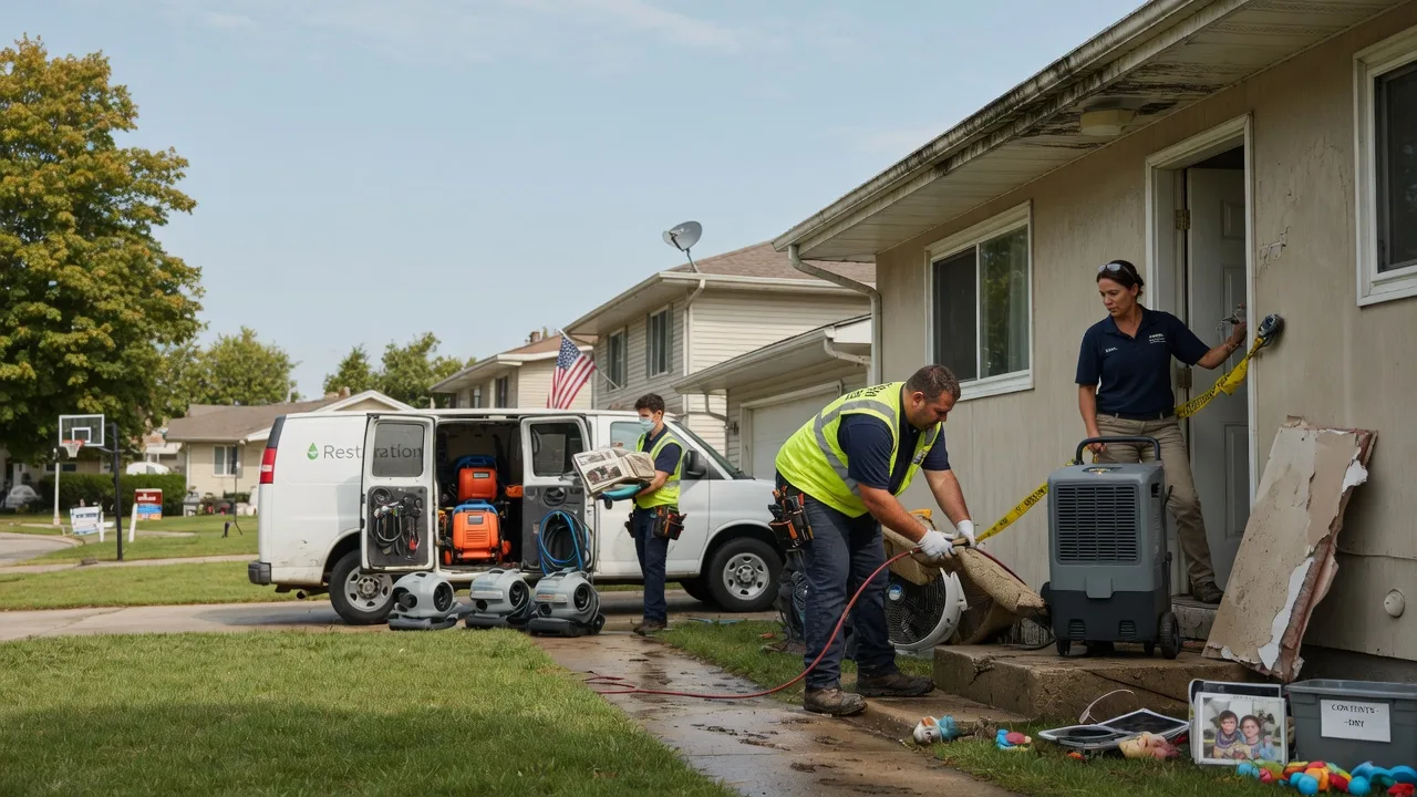 Water Damage Restoration in Fredonia, KS near me